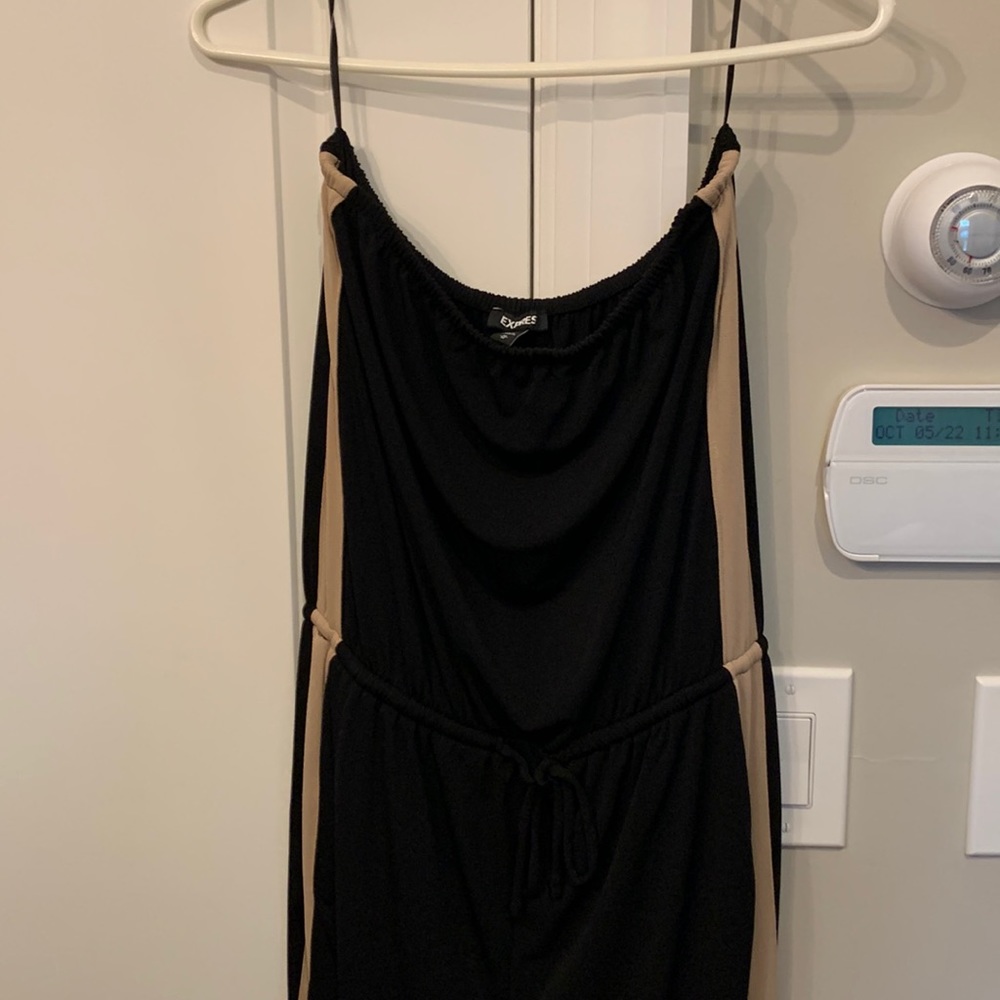 Express .  Like new .  Black jumpsuit